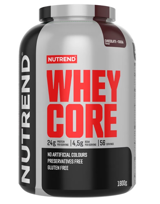 Whey Core, Chocolate + Cocoa - 1800 grams