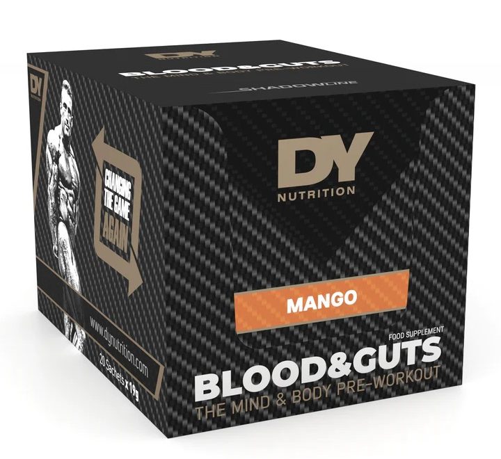 Blood and Guts Sachets, Mango - 20 x 19g
