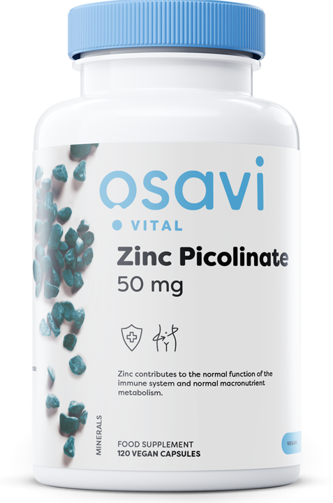 Zinc Picolinate, 50mg - 120 vegan caps