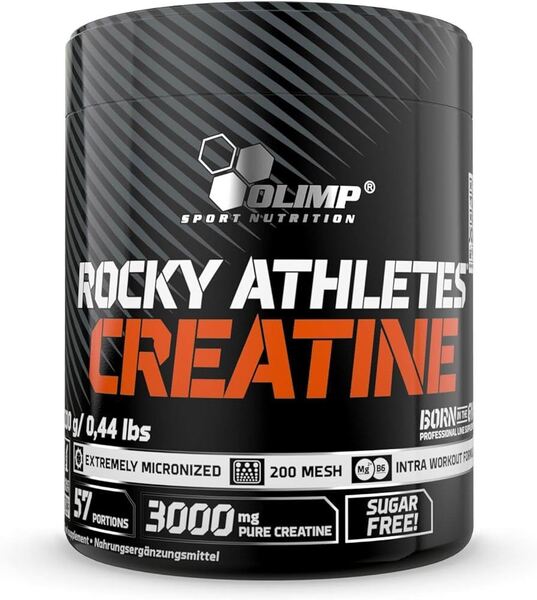Rocky Athletes Creatine, Unflavoured - 200 grams