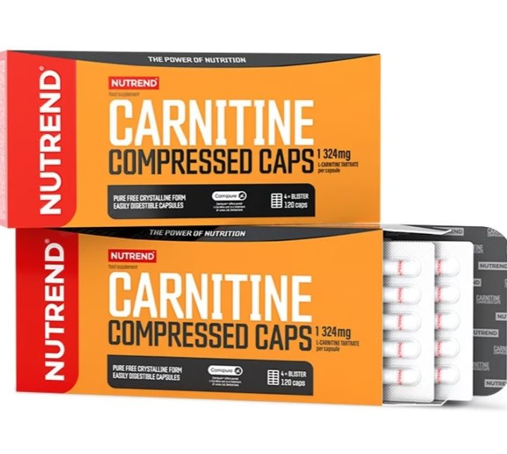 Carnitine Compressed Caps - 120 caps