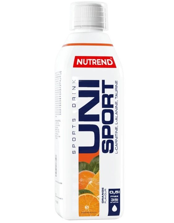 Unisport, Orange - 500 ml.