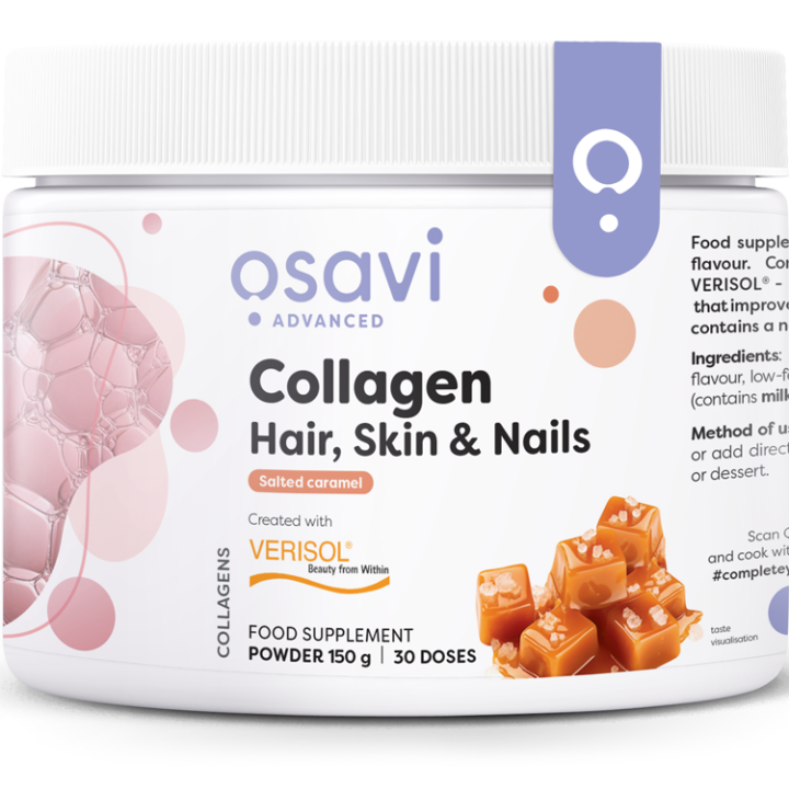 Collagen Peptides (Hair Skin & Nails), Salted Caramel - 150 grams
