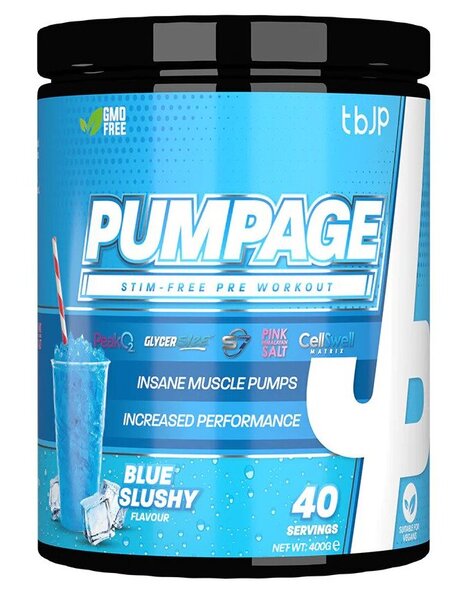 Pumpage, Blue Slushy - 400 grams