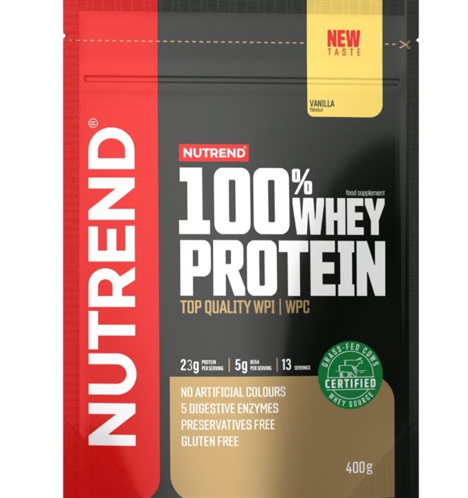 100% Whey Protein, Vanilla - 400 grams
