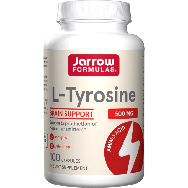 L-Tyrosine, 500mg - 100 caps