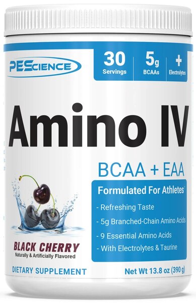 Amino IV, Black Cherry - 390 grams