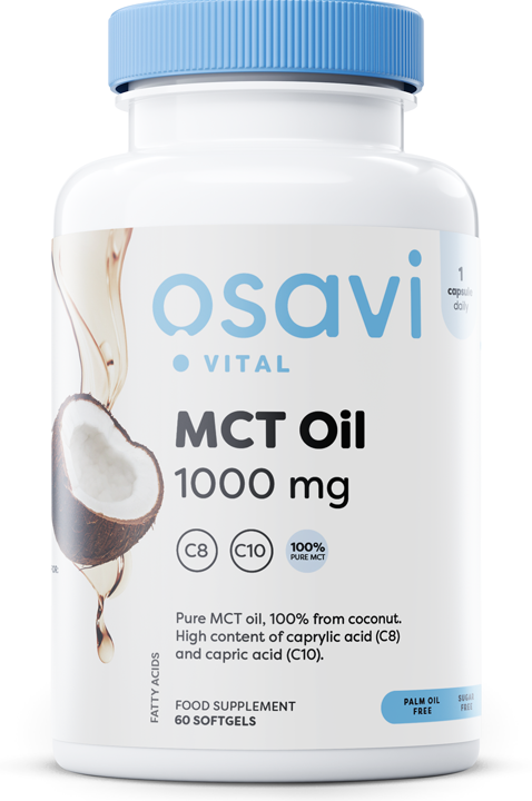 MCT Oil, 1000mg - 60 softgels