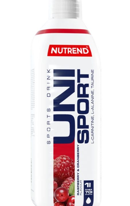 Unisport, Raspberry & Cranberry - 1000 ml.