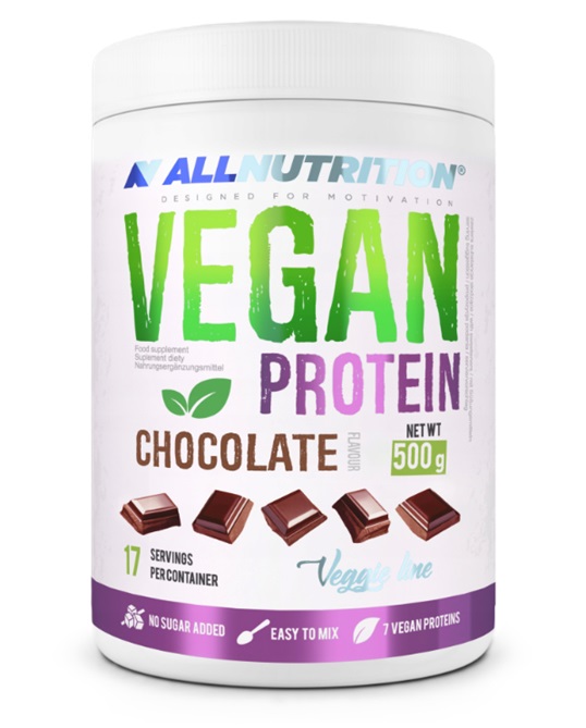 Vegan Protein, Chocolate - 500 grams