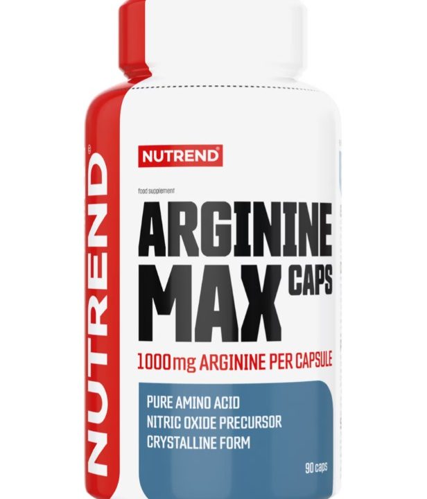 Arginine Max Caps, 1000mg - 90 caps