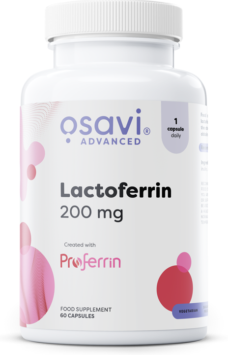 Lactoferrin, 200mg - 60 caps