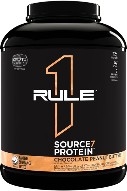 Source7 Protein, Chocolate Peanut Butter Gelato - 2280 grams