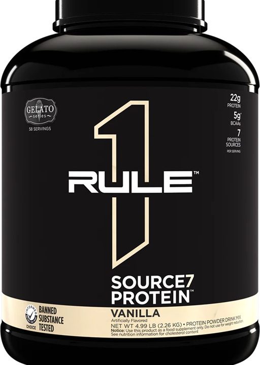 Source7 Protein, Vanilla Gelato - 2260 grams