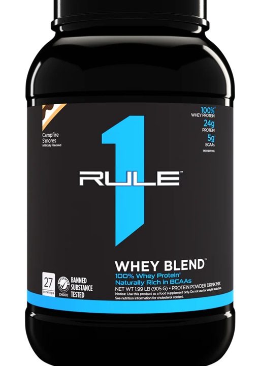 R1 Whey Blend, Campfire S'mores - 905 grams
