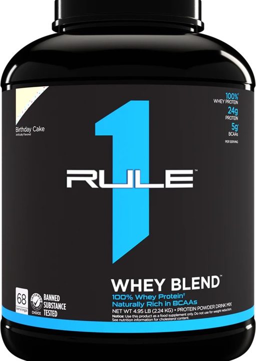 R1 Whey Blend, Birthday Cake - 2240 grams