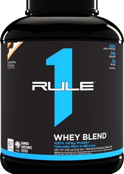 R1 Whey Blend, Campfire S'mores - 2240 grams