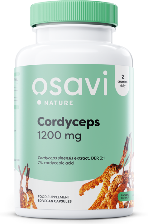 Cordyceps, 1200mg - 60 vegan caps