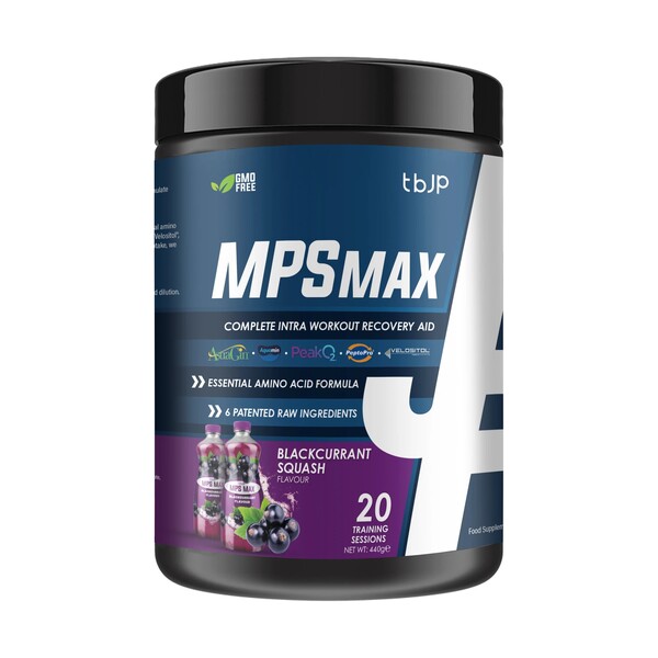 MPS Max, Blackcurrant Squash - 440 grams