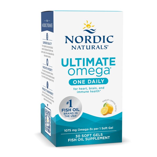 Ultimate Omega One Daily, 1075mg Lemon - 30 softgels