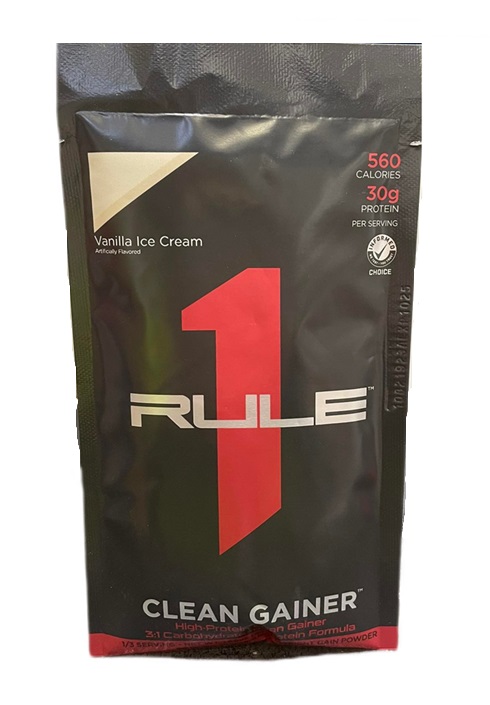 R1 Clean Gainer, Chocolate Fudge - 50 grams (1 serving)