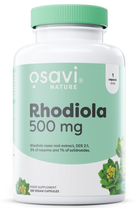 Rhodiola, 500mg - 120 vegan caps