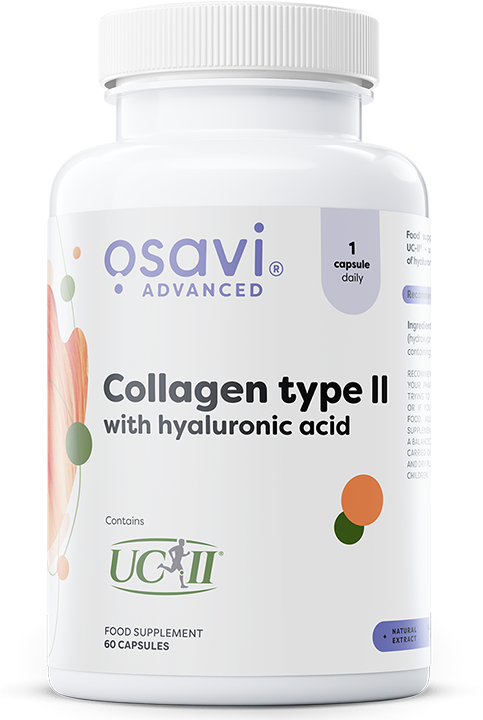 Collagen Type II with Hyaluronic Acid - 60 caps