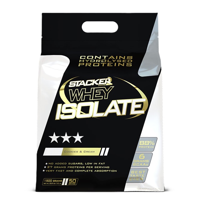 Whey Isolate, Cookies & Cream - 1500 grams