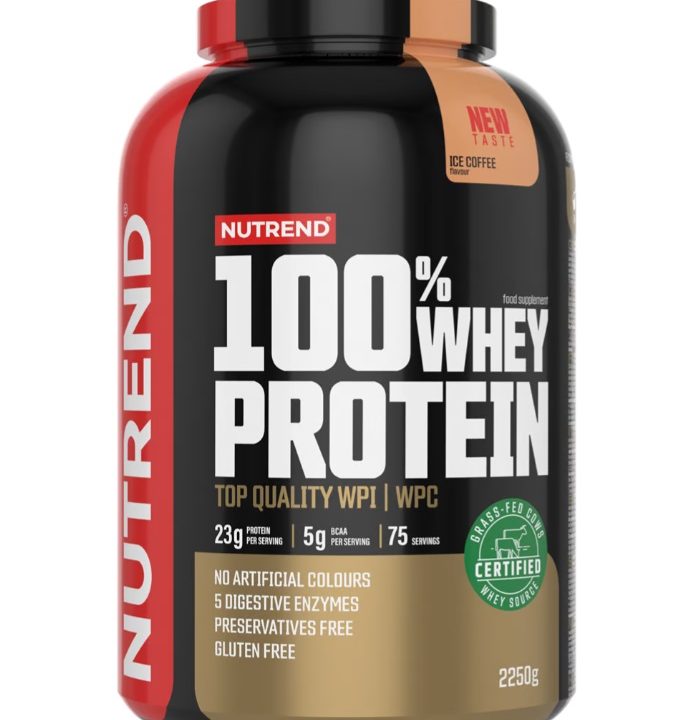 100% Whey Protein, Ice Coffee - 2250 grams