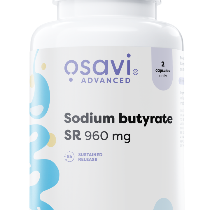 Sodium butyrate SR, 960mg - 60 vegan caps