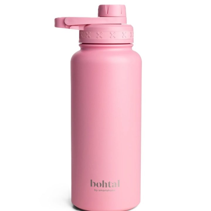 Bohtal Insulated Sports Bottle, Pink - 960 ml.
