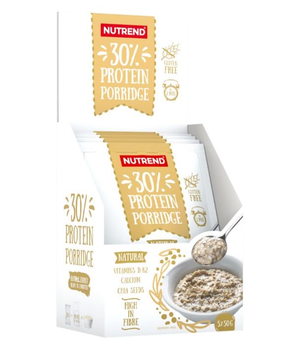 30% Protein Porridge, Natural - 5 x 50g