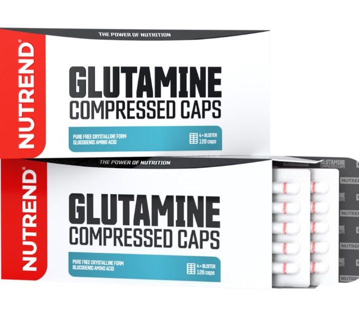 Glutamine Compressed Caps - 120 caps