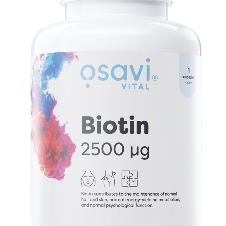 Biotin, 2500mcg - 180 vegan caps