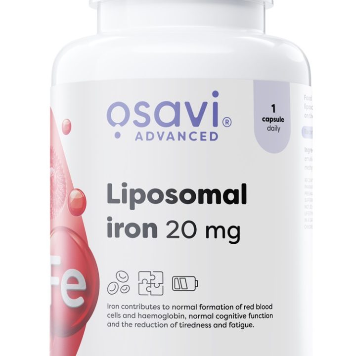 Liposomal Iron, 20mg - 120 vegan caps