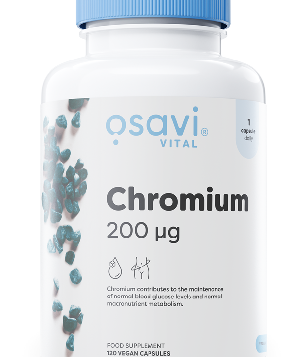 Chromium, 200mcg - 120 vegan caps