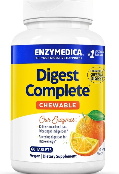 Digest Complete Chewable, Orange - 60 tablets