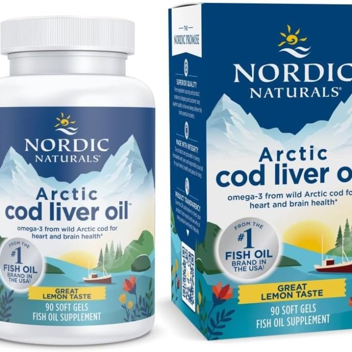 Arctic Cod Liver Oil, 750mg Lemon - 90 softgels