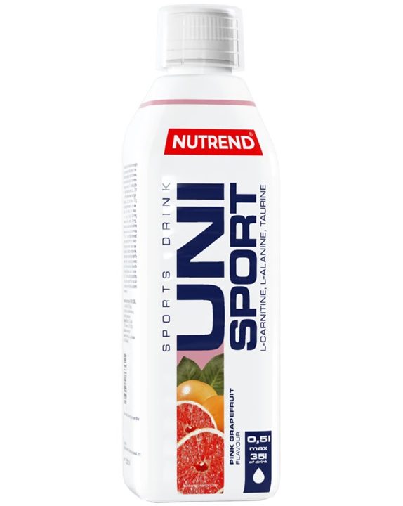 Unisport, Pink Grapefruit - 500 ml.