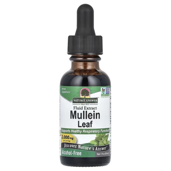 Mullein Leaf, 2000mg - 30 ml.