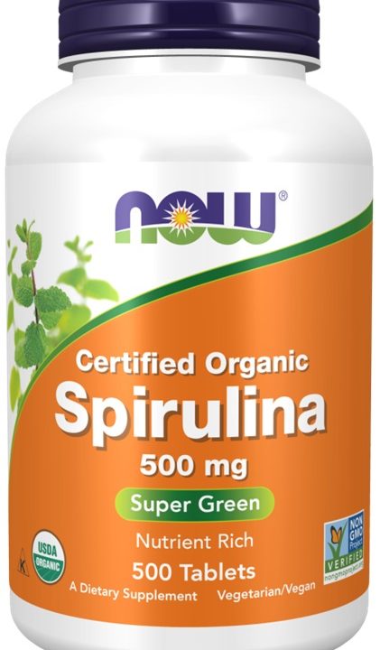 Spirulina, 500mg - 500 tablets