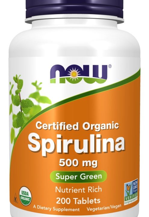 Spirulina, 500mg - 200 tablets
