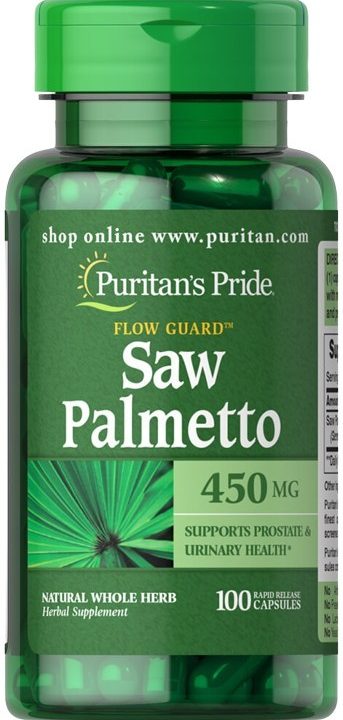 Saw Palmetto, 450mg - 100 caps