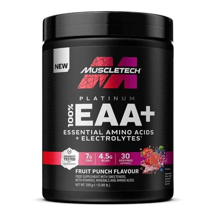 Platinum 100% EAA+, Fruit Punch - 399 grams