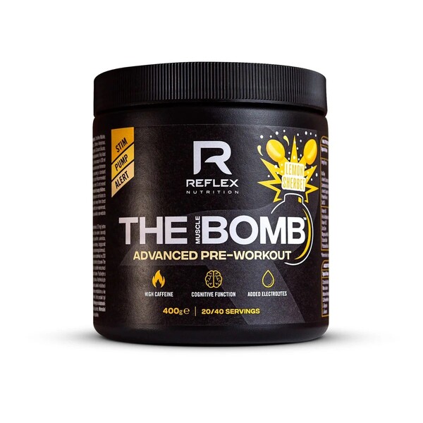 The Muscle Bomb, Lemon Sherbet - 400 grams