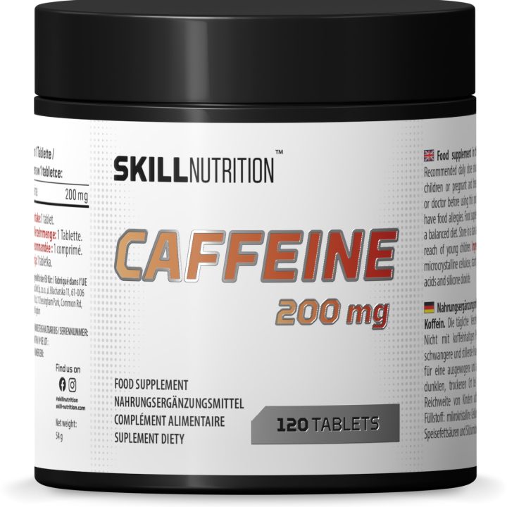 Caffeine, 200mg - 120 tablets