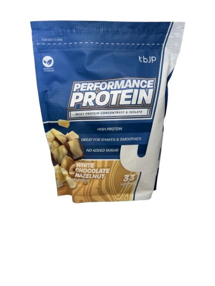Performance Protein, White Chocolate Hazelnut - 1000 grams