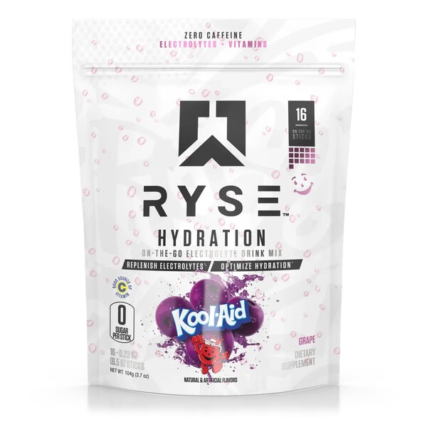 Hydration Sticks, Kool-Aid Grape - 16 x 6.5g