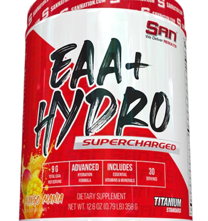 EAA+ Hydro Supercharged, Mango Mania - 358 grams