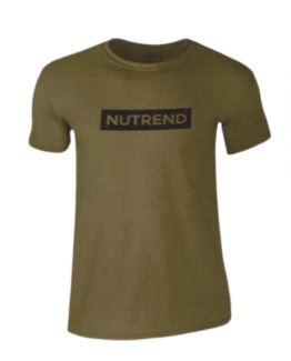 Eat Sleep Gym Repeat T-Shirt, Military - Large